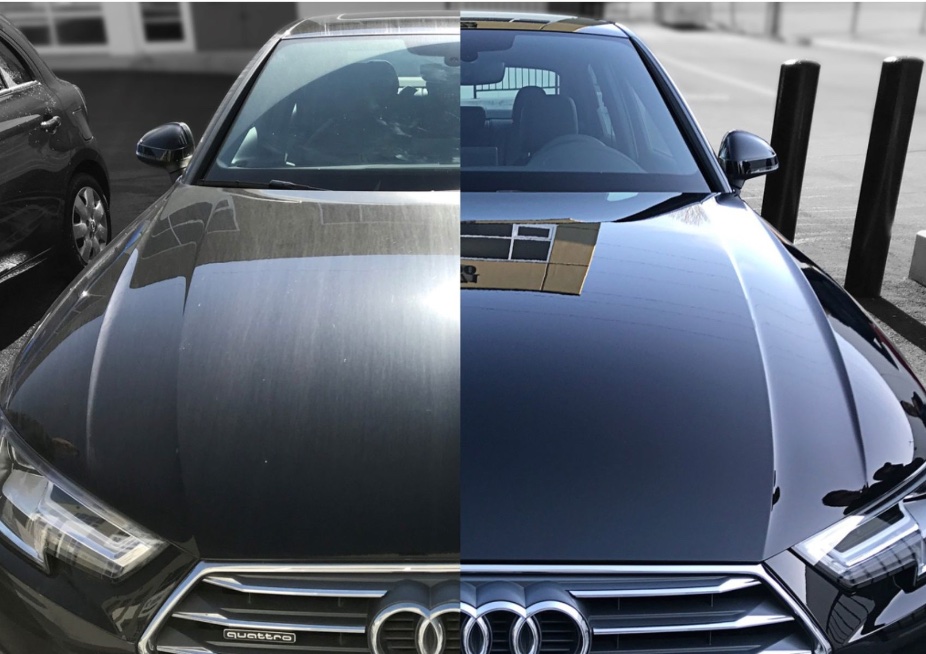 Detailing professionale della carrozzeria in corso — Golden Fratelli Stafa Pordenone